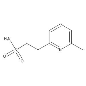 2-(6-Methylpyridin-2-yl)ethane-1-sulfonamide Structure