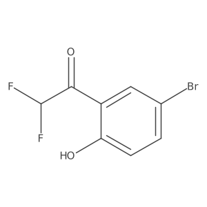 1-(5-Bromo-2-hydroxyphenyl)-2,2-difluoroethan-1-one Structure