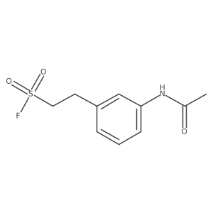 2-(3-Acetamidophenyl)ethane-1-sulfonyl fluoride结构式