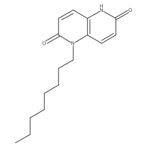 1-Octyl-1,5-naphthyridine-2,6(1H,5H)-dione结构式