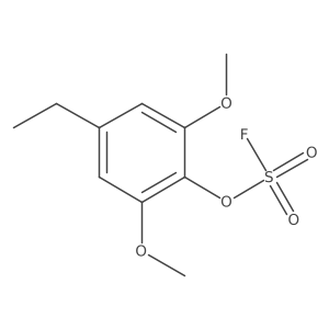 4-Ethyl-2,6-dimethoxyphenyl sulfurofluoridate结构式