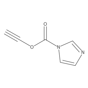 ethynyl 1H-imidazole-1-carboxylate结构式