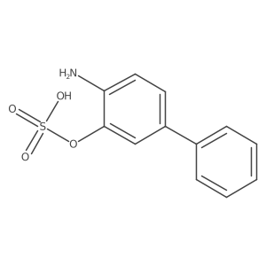 4-Amino-3-biphenylyl hydrogen sulfate结构式