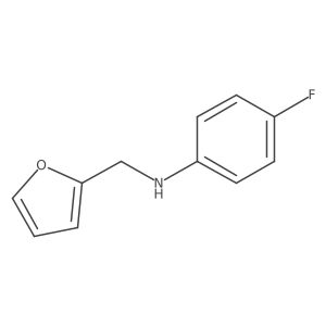 (4-Fluorophenyl)(2-furylmethyl)amine结构式