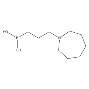 (3-(Azepan-1-yl)propyl)boronic acid结构式