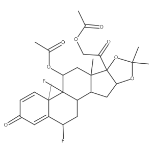 Fluocinolone Acetonide Diacetate结构式