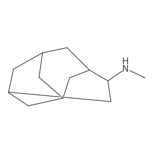 N-methyltricyclo[4.3.1.1,3,8]undecan-4-amine结构式