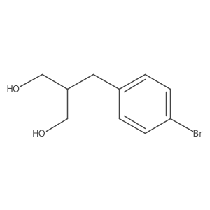 2-(4-Bromo-benzyl)-propane-1,3-diol结构式