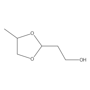 2-(4-Methyl-1,3-dioxolan-2-yl)ethanol结构式