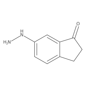 6-Hydrazinoindan-1-one Structure