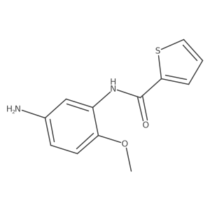 N-(5-amino-2-methoxyphenyl)thiophene-2-carboxamide Structure