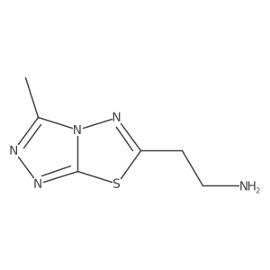 2-(3-Methyl-[1,2,4]triazolo[3,4-b][1,3,4]thiadiazol-6-yl)ethanamine Structure