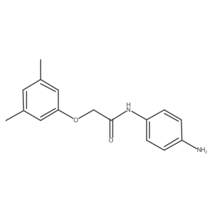 N-(4-Aminophenyl)-2-(3,5-dimethylphenoxy)acetamide Structure