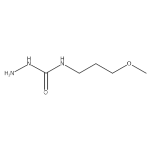 1-Amino-3-(3-methoxypropyl)urea结构式