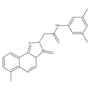 N-(3,5-dimethylphenyl)-2-(7-methyl-3-oxo-[1,2,4]triazolo[4,3-c]quinazolin-2(3H)-yl)acetamide Structure