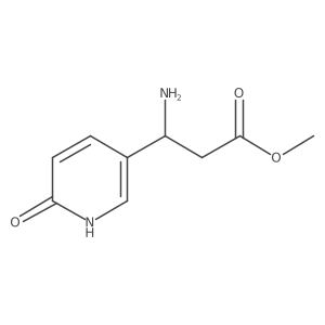 Methyl (I(2)R)-I(2)-amino-1,6-dihydro-6-oxo-3-pyridinepropanoate Structure