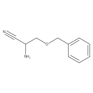 3-Benzyloxy-alpha-aminopropionitrile结构式