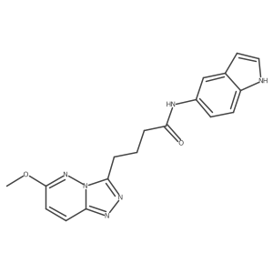 N-(1H-indol-5-yl)-4-(6-methoxy[1,2,4]triazolo[4,3-b]pyridazin-3-yl)butanamide Structure