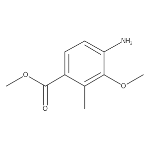 Methyl 4-amino-3-methoxy-2-methylbenzoate Structure