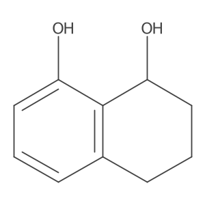 1,2,3,4-Tetrahydronaphthalene-1,8-diol Structure