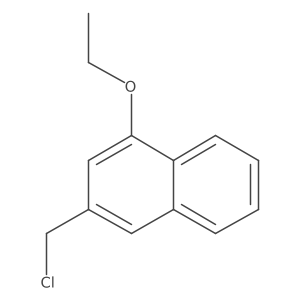 3-(Chloromethyl)-1-ethoxynaphthalene Structure
