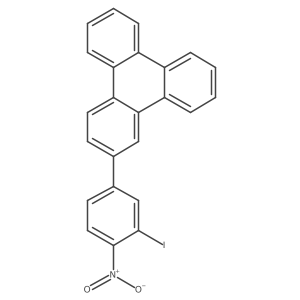 2-(3-Iodo-4-nitrophenyl)triphenylene结构式