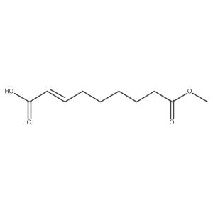 9-Methoxy-9-oxonon-2-enoic acid结构式