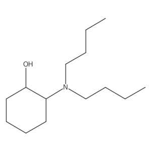 (1S,2S)-2-(dibutylamino)cyclohexan-1-ol结构式