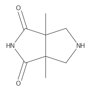 3A,6a-dimethyl-octahydropyrrolo[3,4-c]pyrrole-1,3-dione Structure