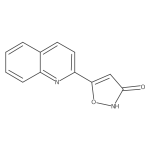 5-(2-Quinolinyl)-3(2h)-isoxazolone Structure