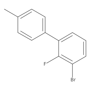 1-Bromo-2-fluoro-3-(4-methylphenyl)benzene Structure