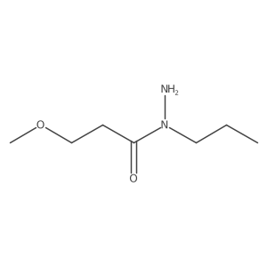 3-methoxy-N-propylpropanehydrazide Structure