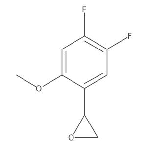 2-(4,5-Difluoro-2-methoxyphenyl)oxirane Structure