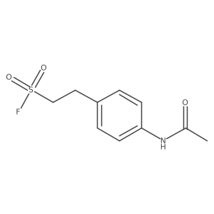 2-(4-Acetamidophenyl)ethane-1-sulfonyl fluoride Structure