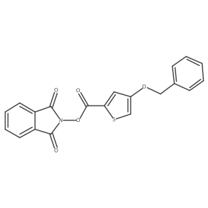 1,3-dioxo-2,3-dihydro-1H-isoindol-2-yl 4-(benzyloxy)thiophene-2-carboxylate Structure