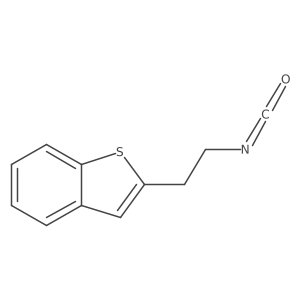 2-(2-Isocyanatoethyl)-1-benzothiophene Structure