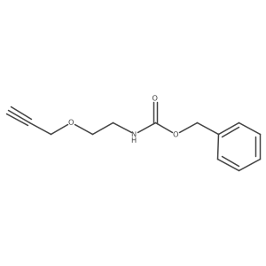 benzyl N-[2-(prop-2-yn-1-yloxy)ethyl]carbamate Structure