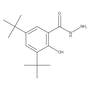 3,5-Di-t-butyl-2-hydroxybenzohydrazide Structure