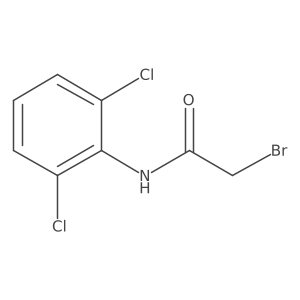 2-bromo-N-(2,6-dichlorophenyl)acetamide结构式