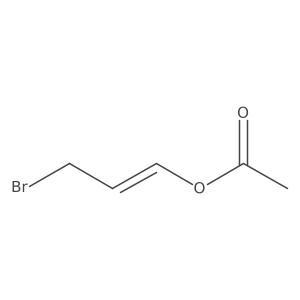 (Z)-1-acetoxy-3-bromo-1-propene Structure