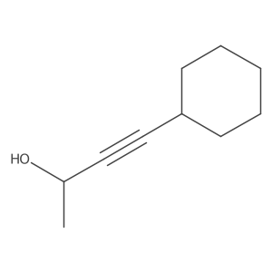 4-Cyclohexyl-3-butyn-2-ol结构式