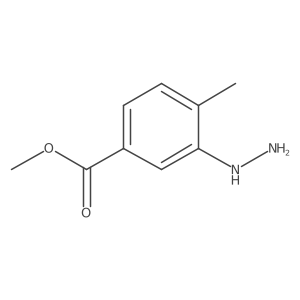 Methyl 3-hydrazinyl-4-methylbenzoate结构式