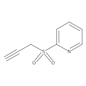2-(Prop-2-yn-1-ylsulfonyl)pyridine Structure