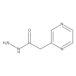 2-(Pyrazin-2-yl)acetohydrazide结构式