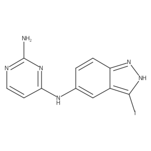 N4-(3-iodo-1H-indazol-5-yl)pyrimidine-2,4-diamine Structure