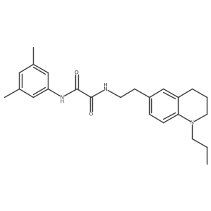 N1-(3,5-dimethylphenyl)-N2-(2-(1-propyl-1,2,3,4-tetrahydroquinolin-6-yl)ethyl)oxalamide Structure