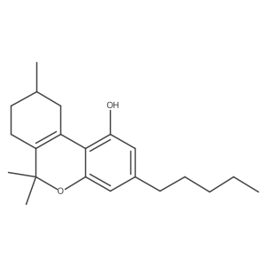 delta3-tetrahydrocannabinol, (R)- Structure