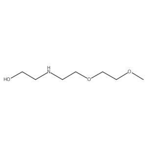 2-{[2-(2-Methoxyethoxy)ethyl]amino}ethan-1-ol Structure