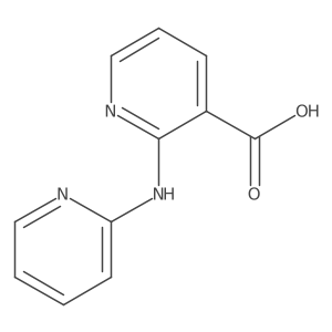 2-[(Pyridin-2-yl)amino]pyridine-3-carboxylic acid结构式