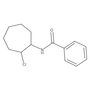 N-(2-Chlorocycloheptyl)benzamide Structure